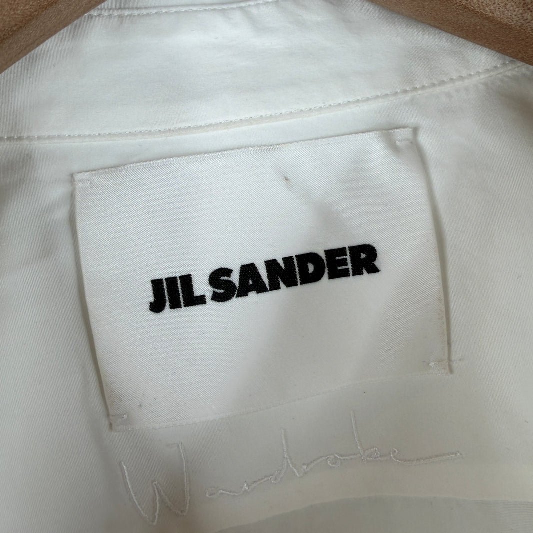 Jil Sander Wardrobe White Button Up LS Shirt