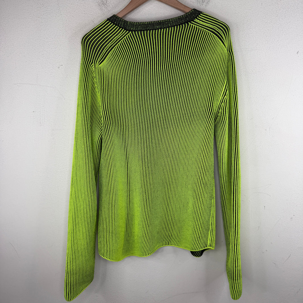 Margiela Ribbed Neon Sweater