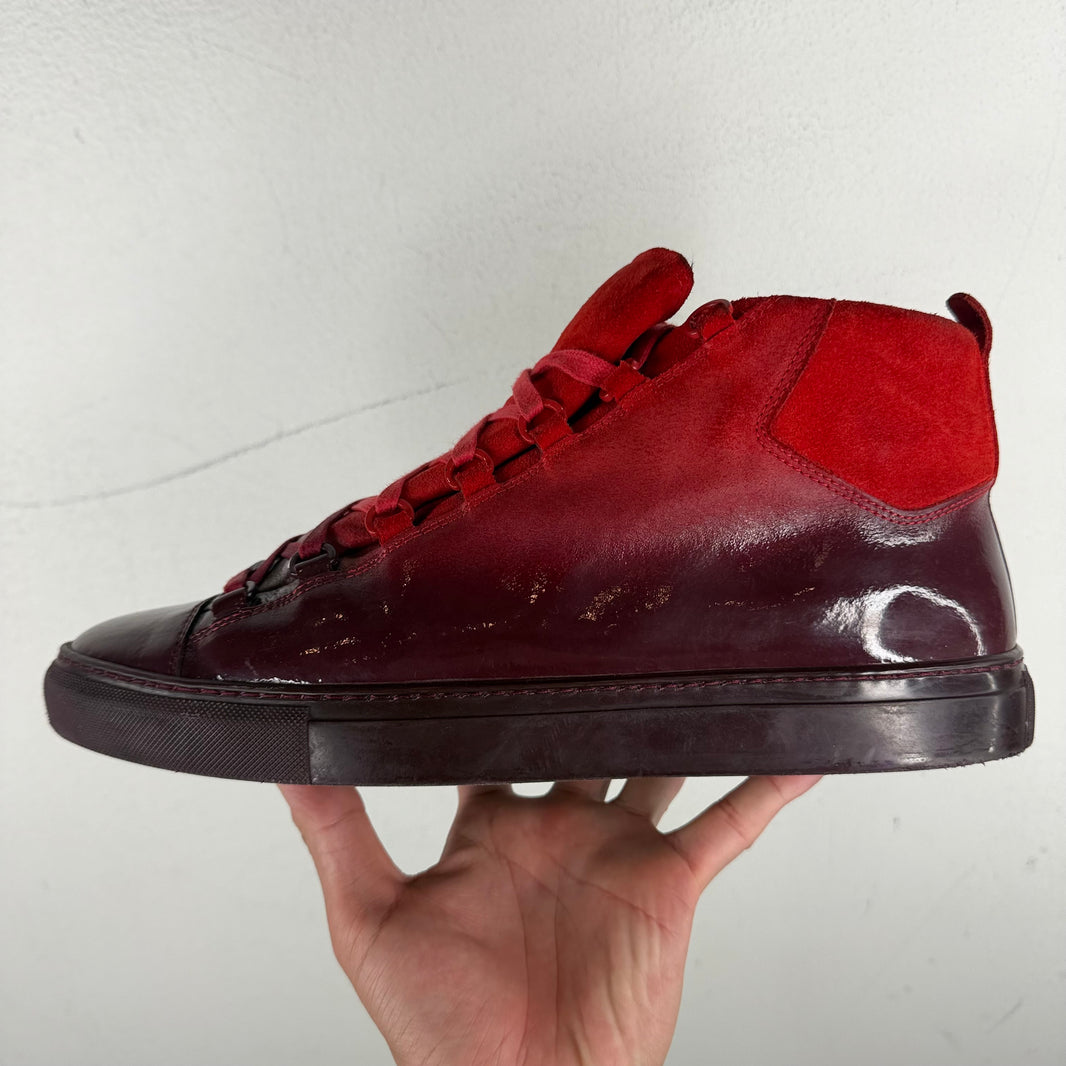 Balenciaga Ombre Red Arena Sneakers