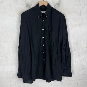 Our Legacy Black Borrowed BD Shirt