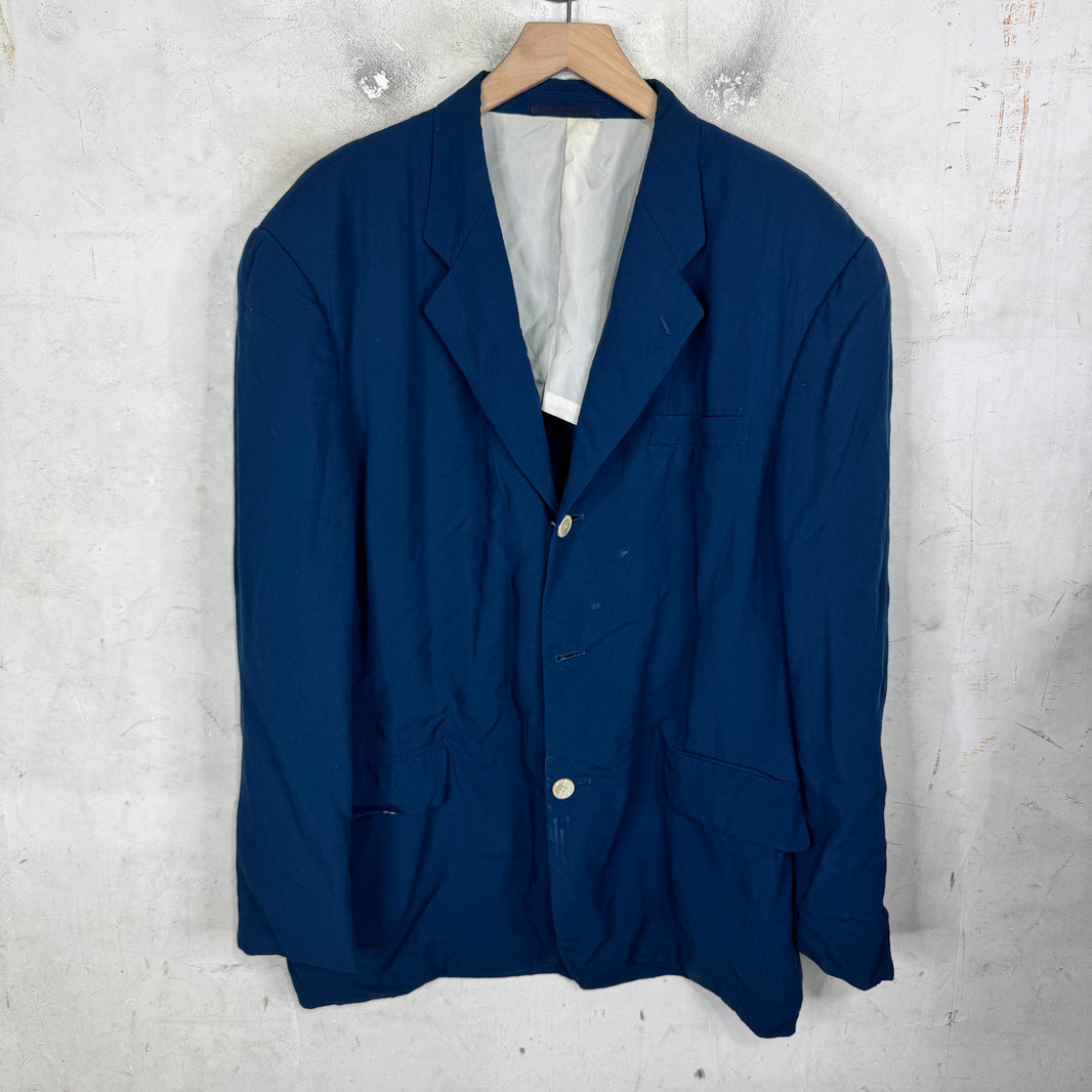 CDG Homme 1995 Blue Partial Lined Blazer