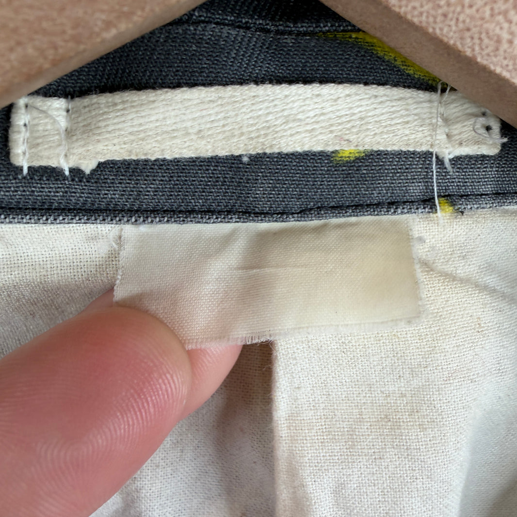 CDG Homme Plus Yellow Camo Car Mold Blazer