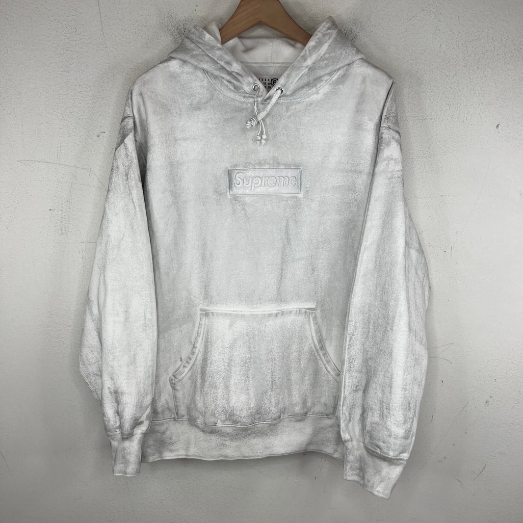 Supreme MM6 Foil Box Logo Hoodie