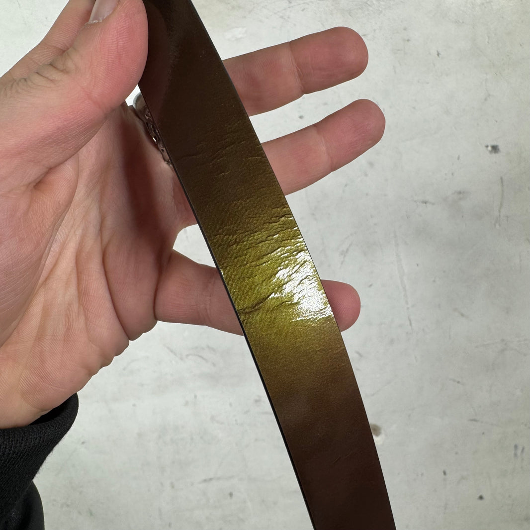 Margiela Skinny Iridescent Belt