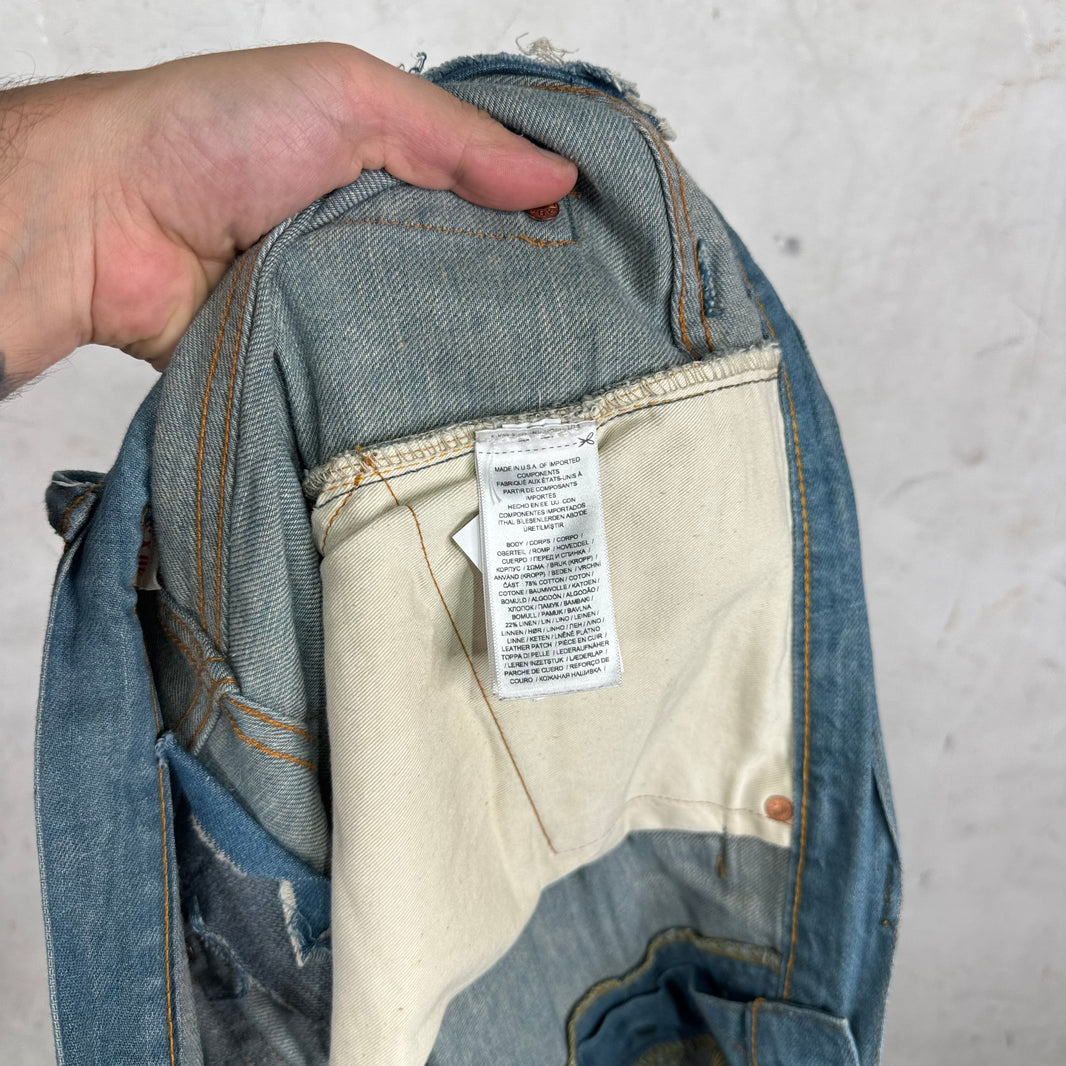 RRL Repaired Lightwash 5 Pocket Jeans