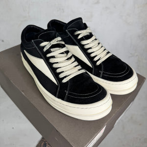 Rick Owens Black Suede Vans