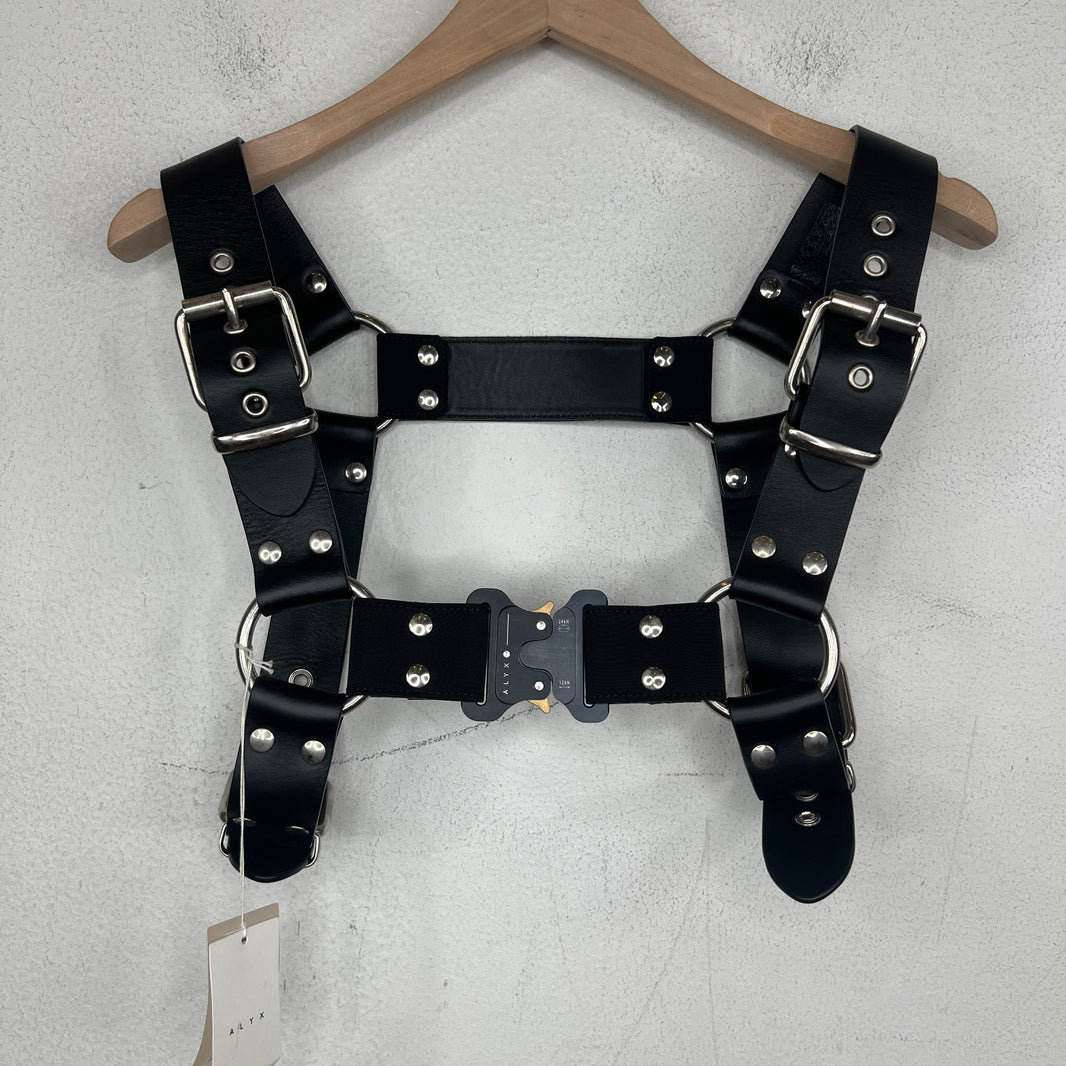 Alyx Black Leather Chest Harness