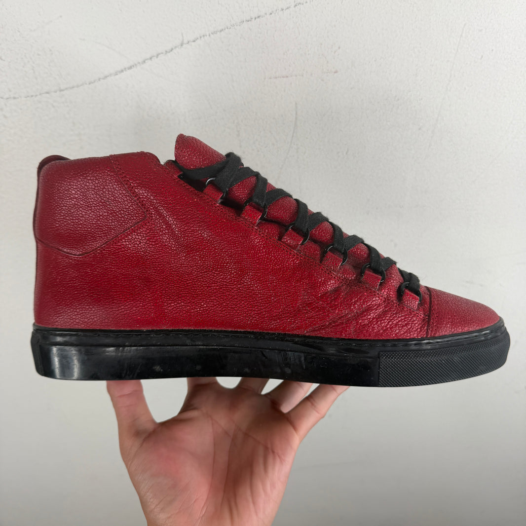 Balenciaga Red Stingray Arena Sneakers