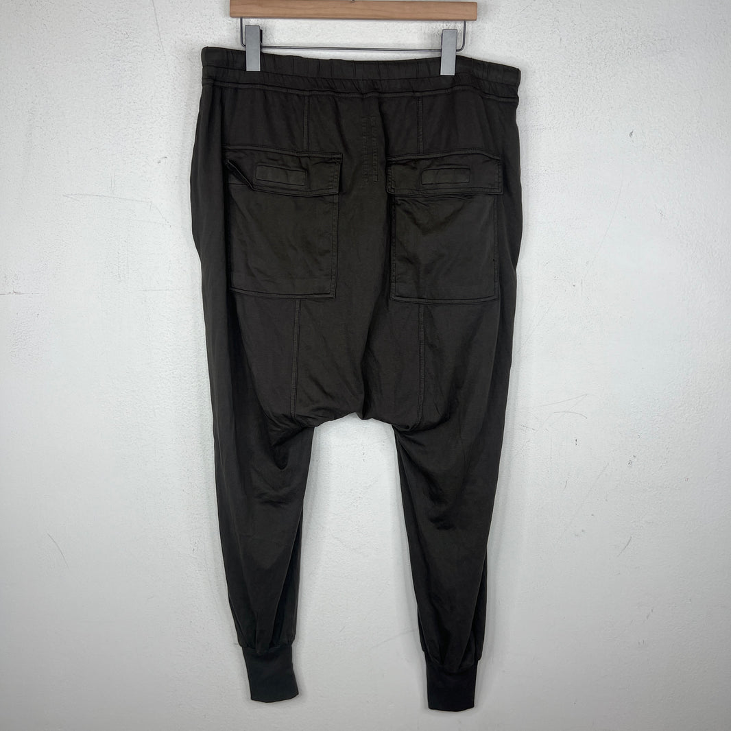 DRKSHDW Dark Gray Long Drawstring Prisoner Pants