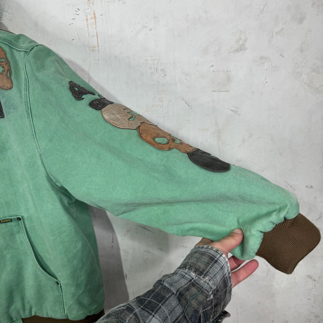 Supreme x Great China Wall Green Work Jacket