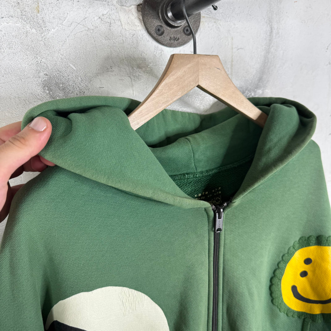 CPFM Earth First Green Zip Hoodie