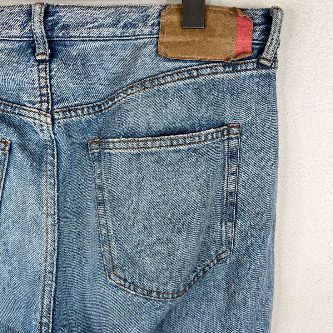 Acne Studios Bla Konst 2003 Blue Trash Denim Jeans