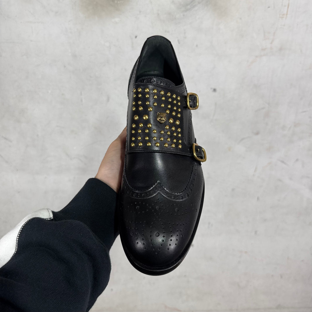 Gucci Rivet Strapped Derbys