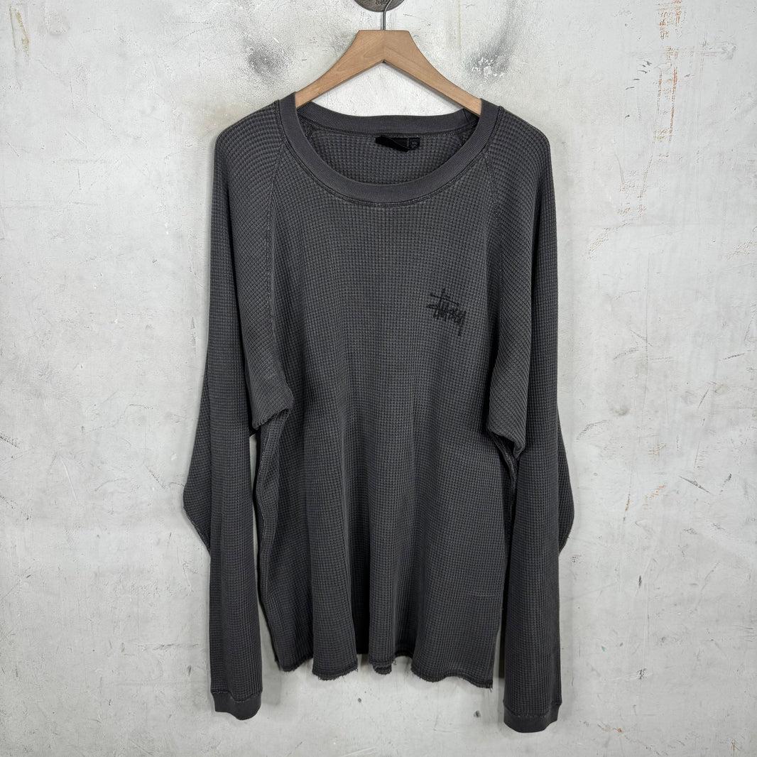 Stussy Grey Logo Thermal