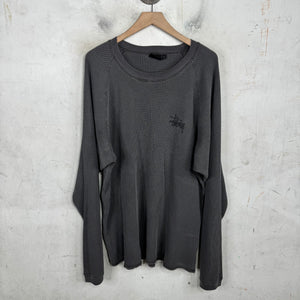 Stussy Grey Logo Thermal