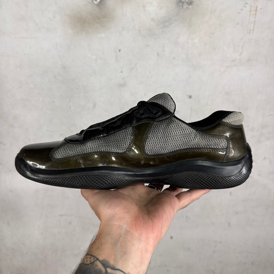 Prada Bronze/Oil Patent Americas Cup