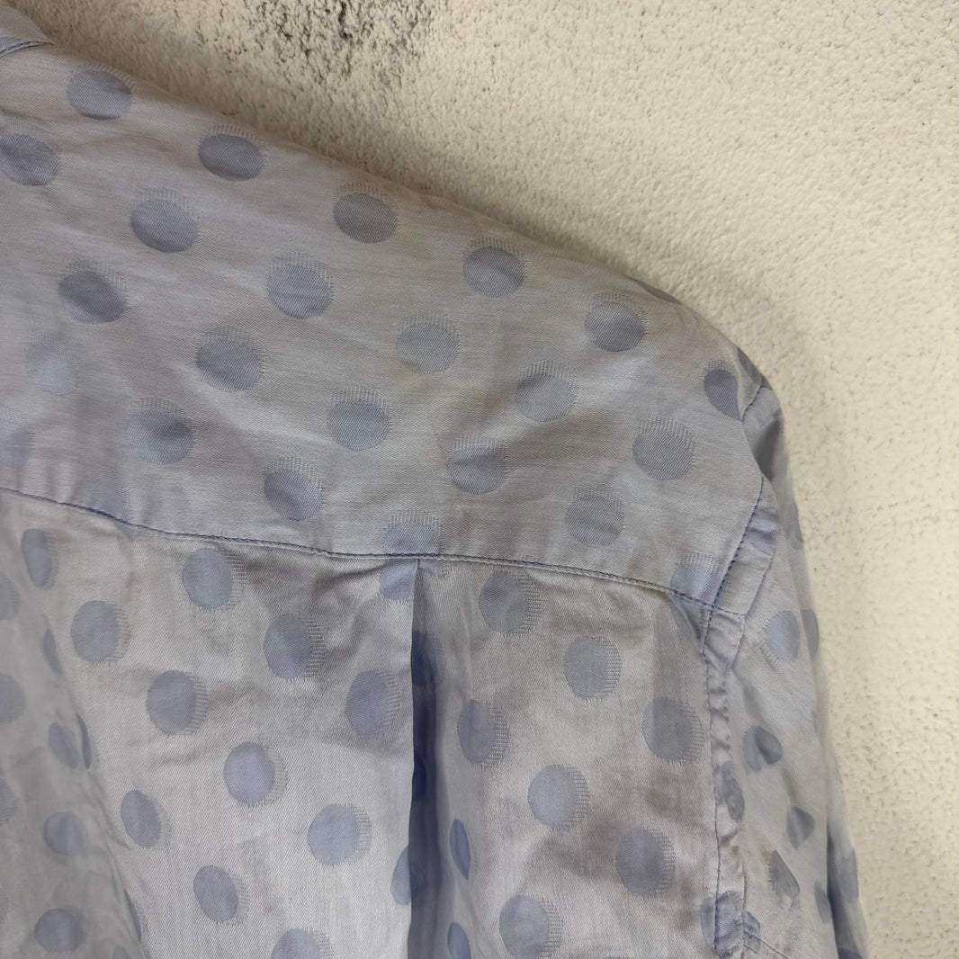 CDG Shirt Layered Patchwork L/S Shirt