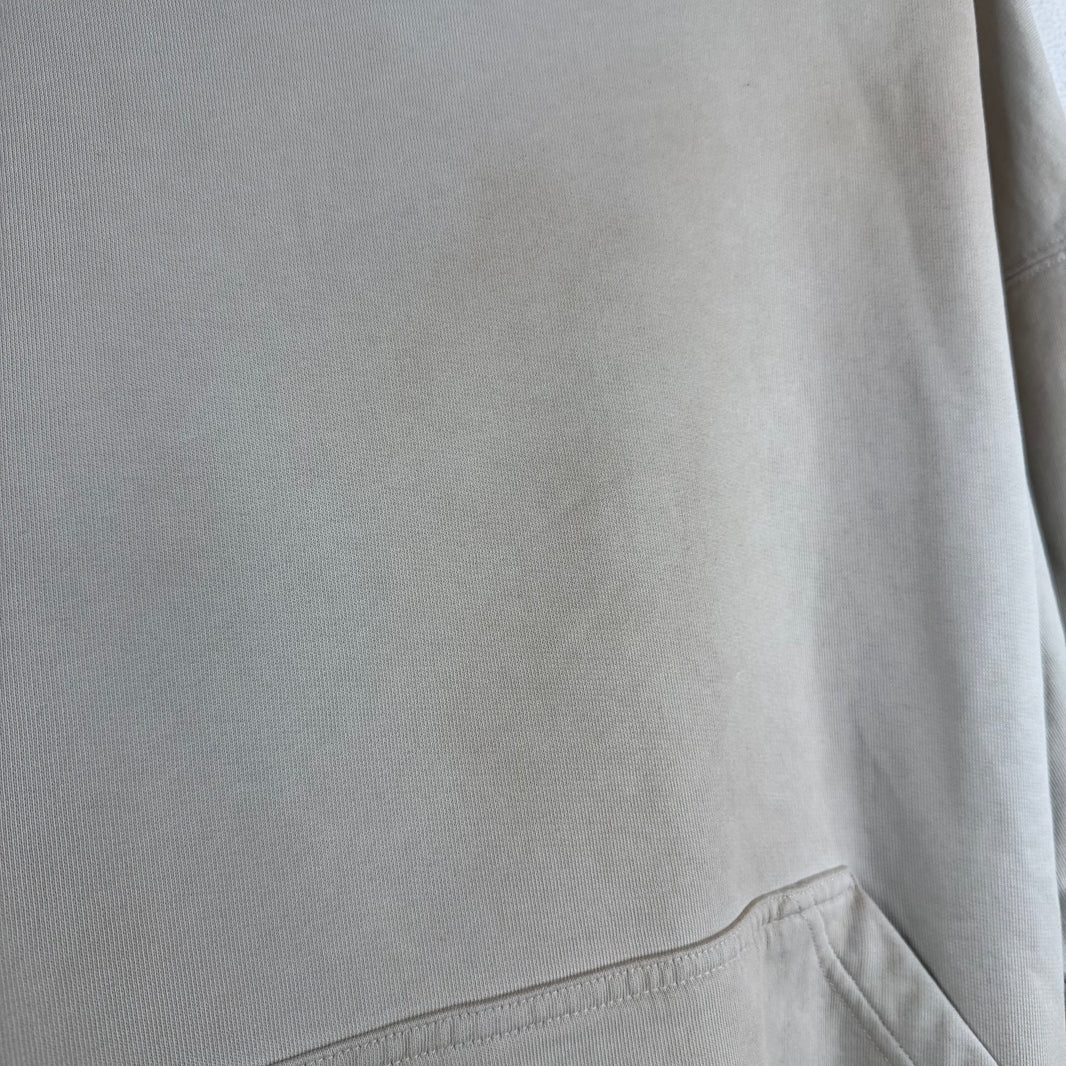 Balenciaga Beige Back Logo Hoodie
