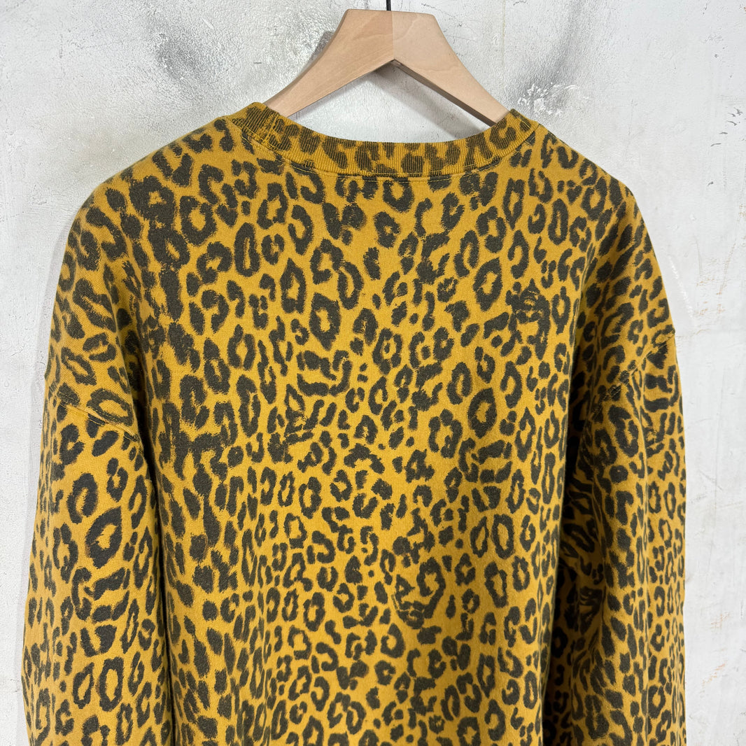 Supreme x Hysteric Glamour Cheetah Crewneck