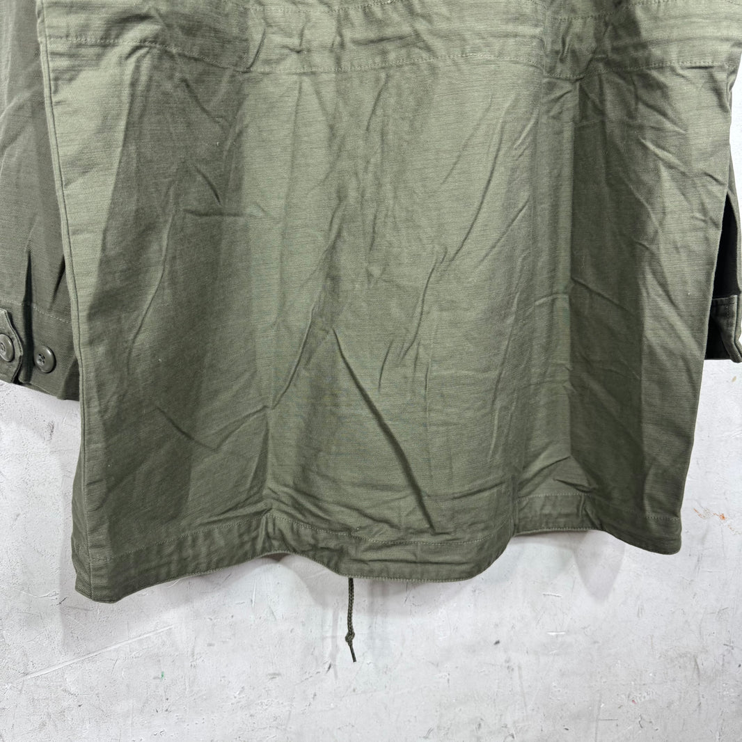 Stussy Olive Military Smock