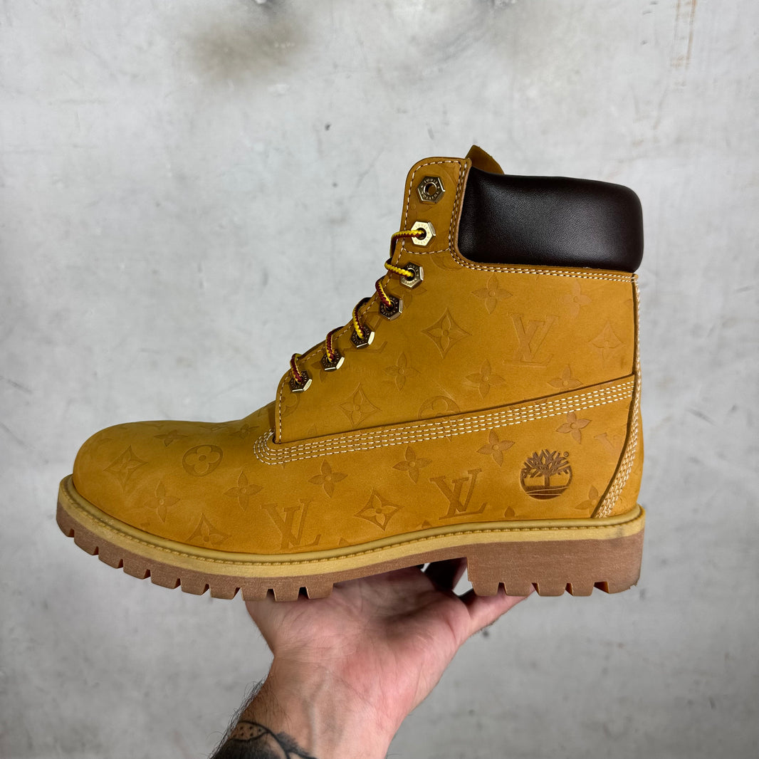 Louis Vuitton x Timberland Monogram Wheat 6in Boots