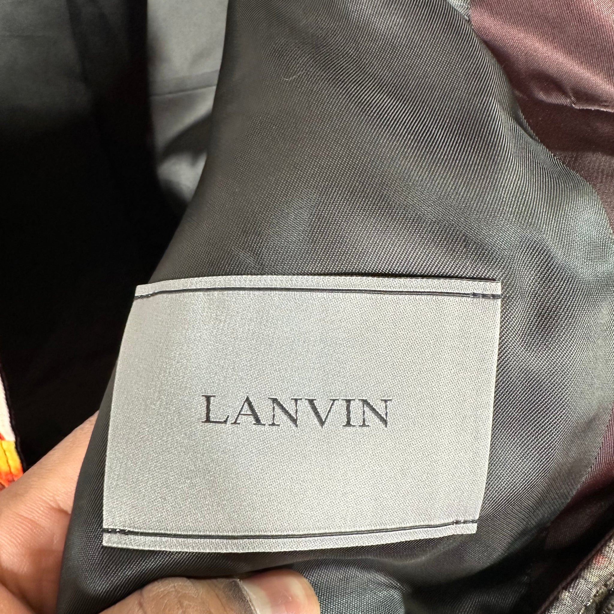 Lanvin Motif Poly Varisty Jacket