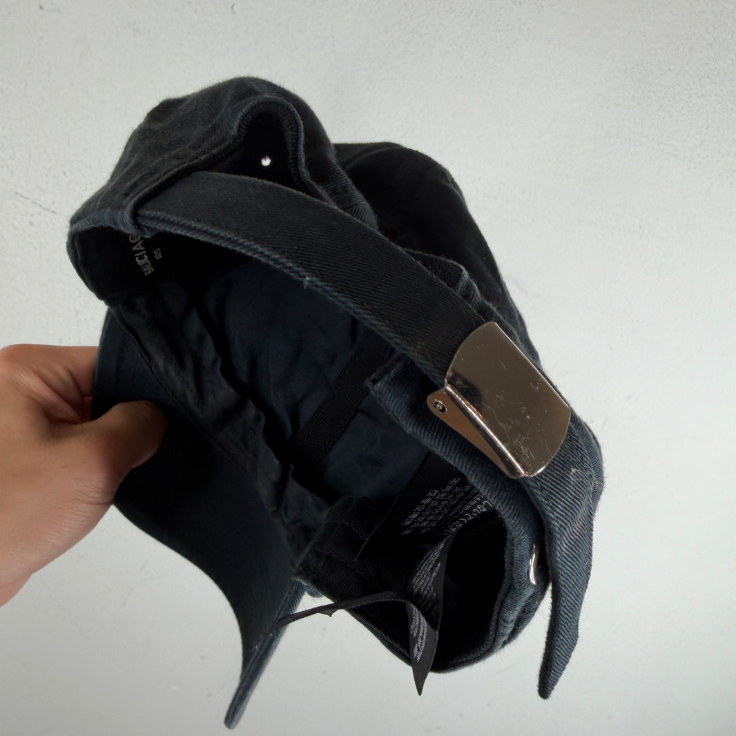 Balenciaga Black OG Logo Hat