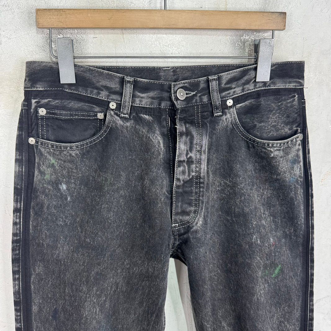 Margiela Charcoal Painter Jeans