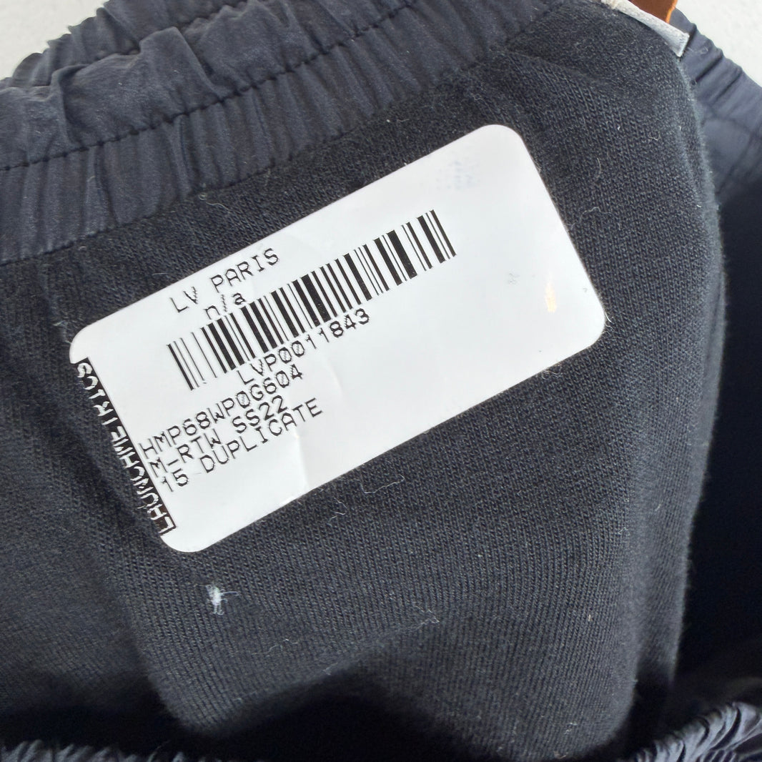 Louis Vuitton Sample Damier Leather Track Pants
