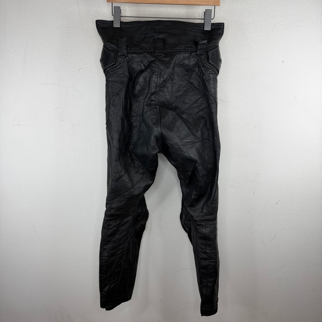 Vintage Kadoya Leather Biker Pants