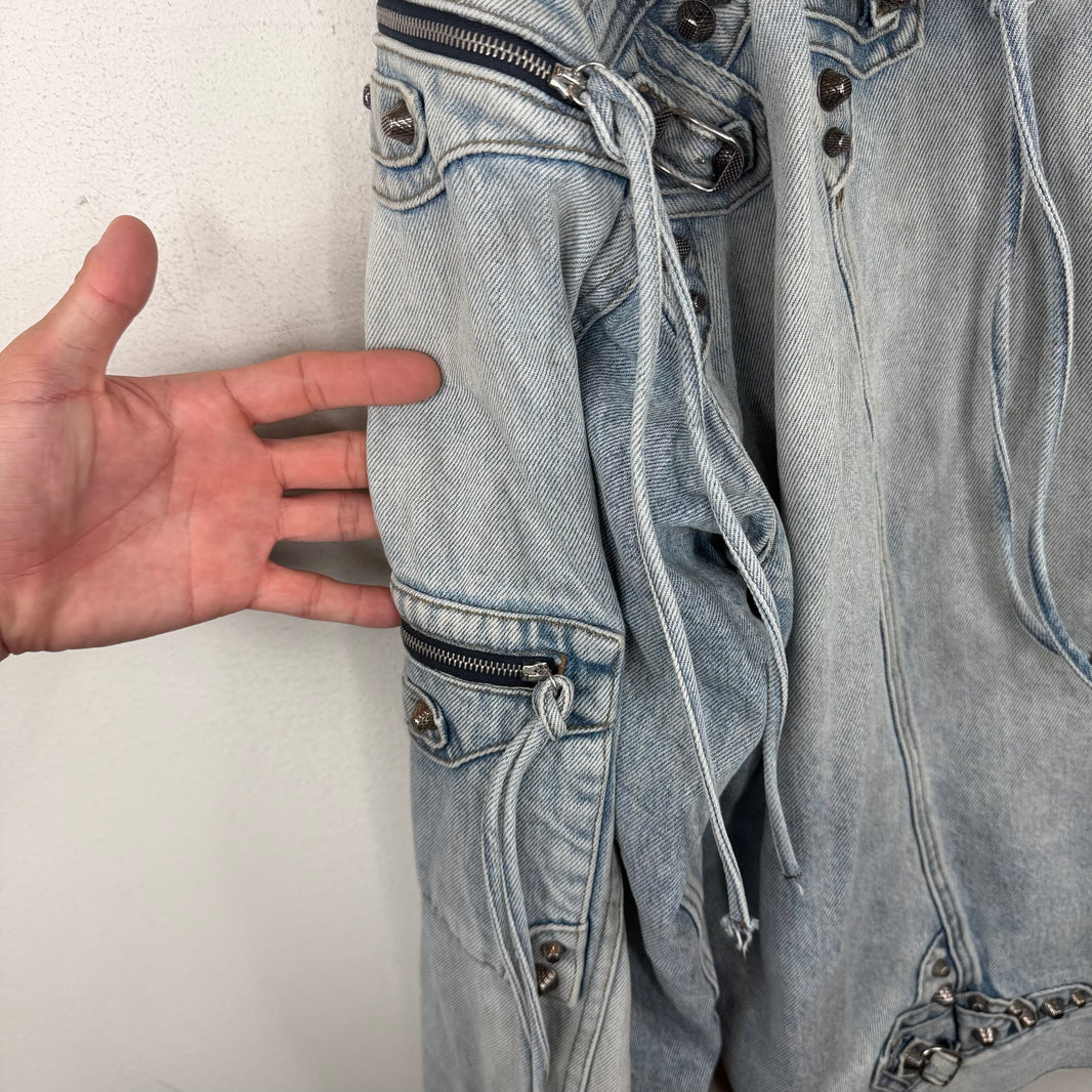 Balenciaga Cagole Denim Jacket