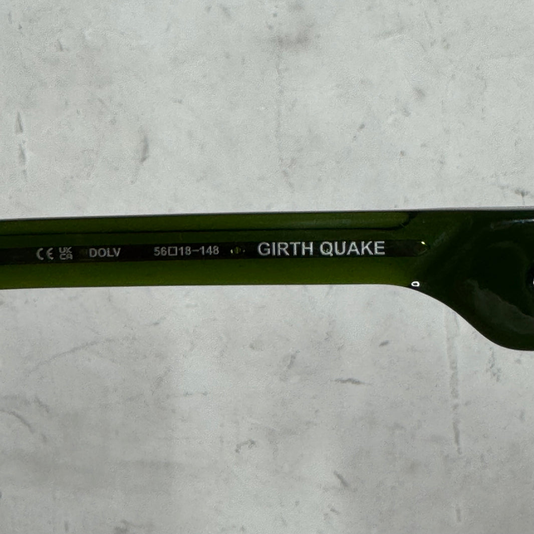 Chrome Hearts Girth Quake Green Translucent Sunglasses