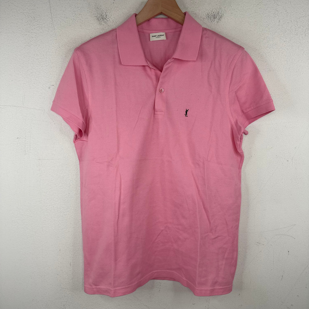 Saint Laurent Pink Polo Shirt