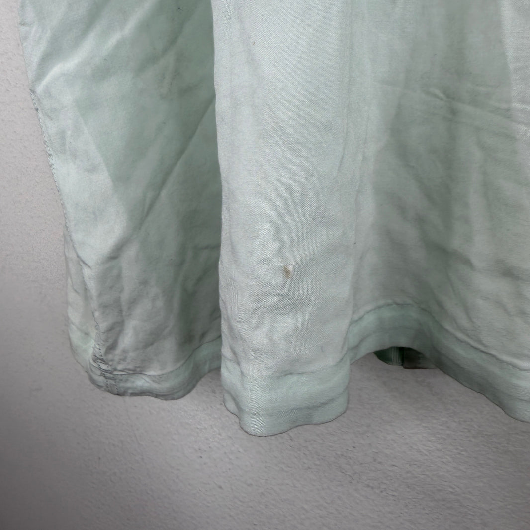 Martine Rose AW Collection Mint Viscose Button Up Shirt