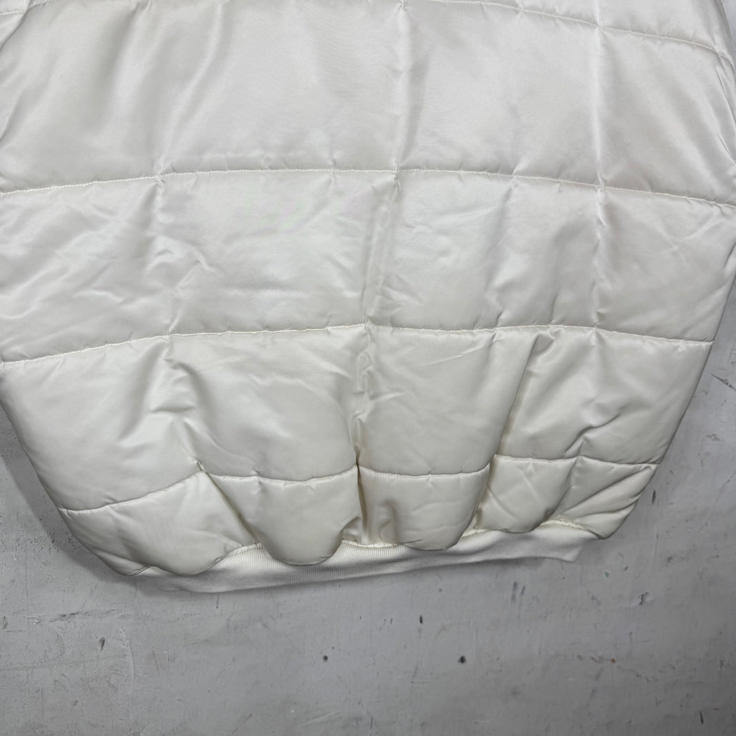 Vetements x Alpha Industries White Bomber Vest