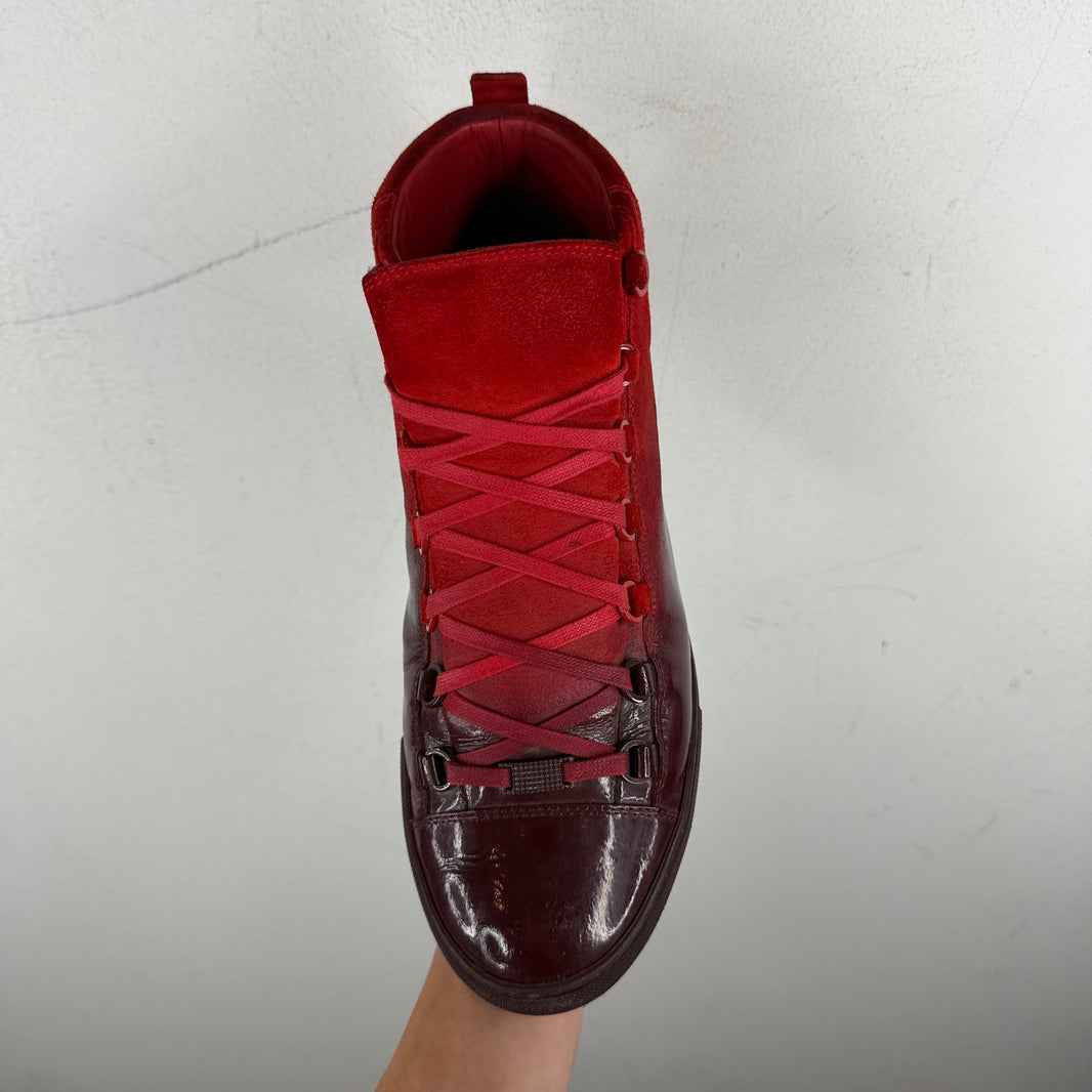 Balenciaga Ombre Red Arena Sneakers