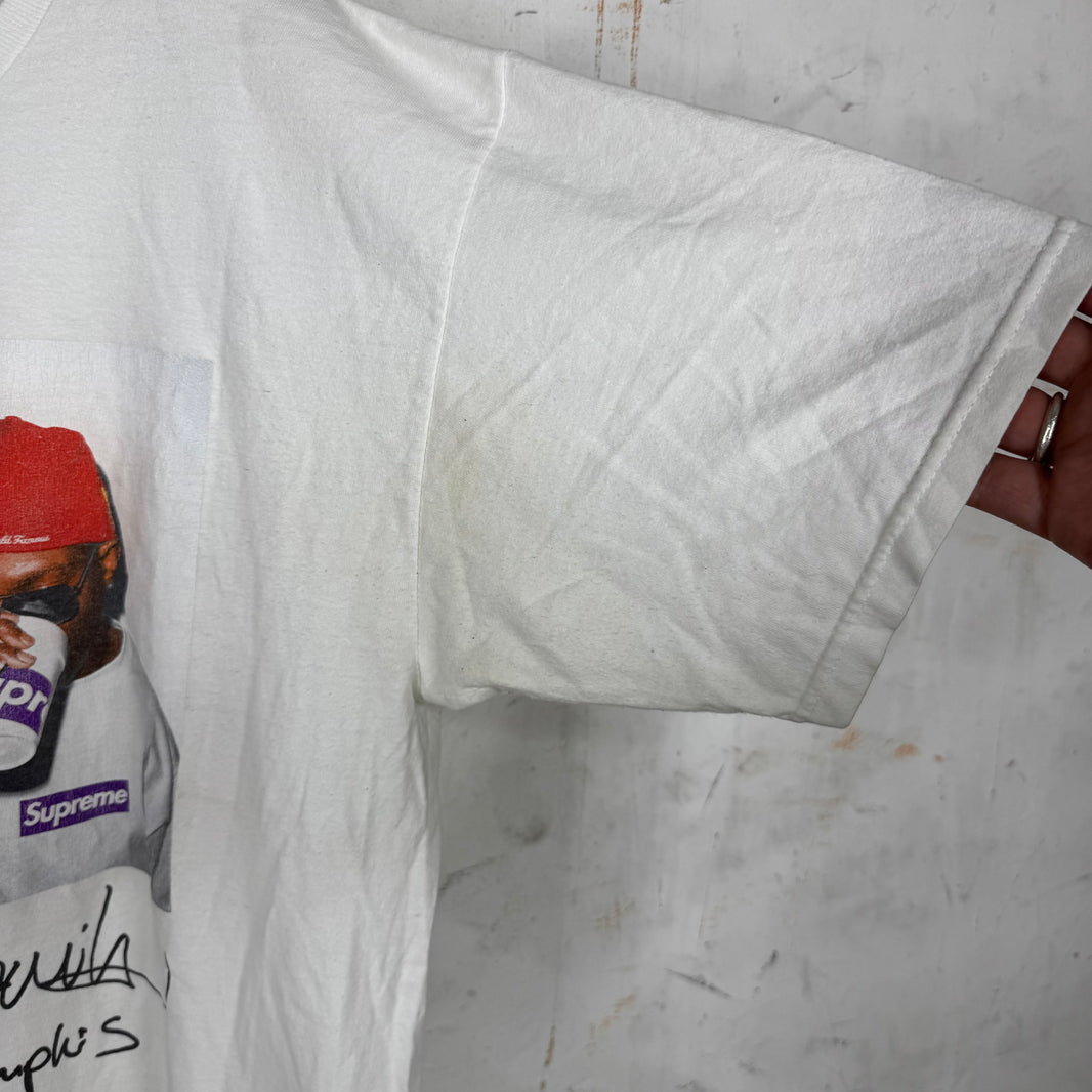 Supreme Three Six Mafia White T-Shirt