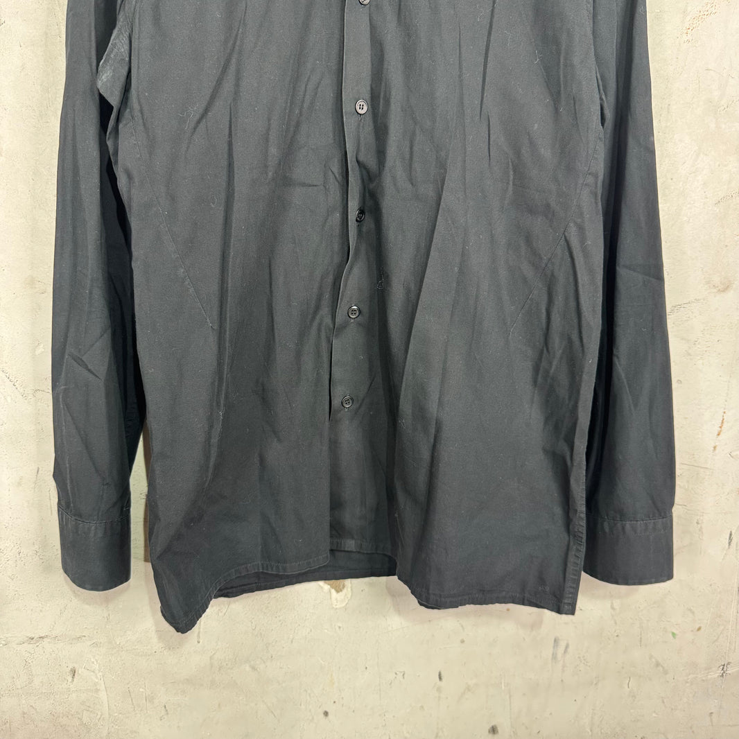 Raf Simons White R Stitch Buttoned Shirt