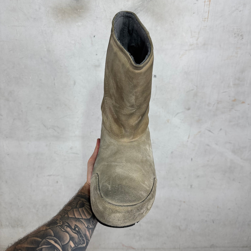 Balenciaga Grey Dumbo Booties
