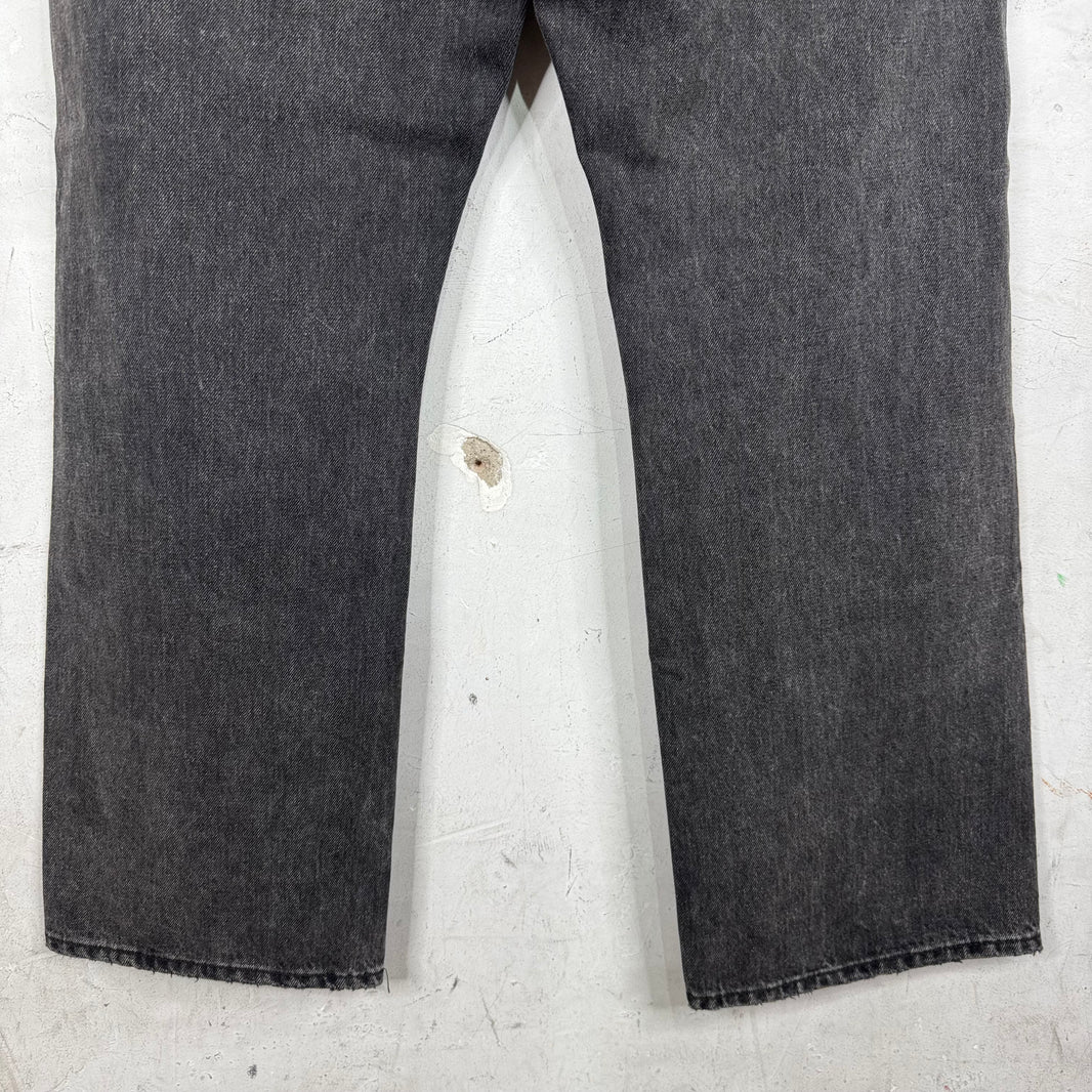Celine Charcoal Distressed Kurt Jeans