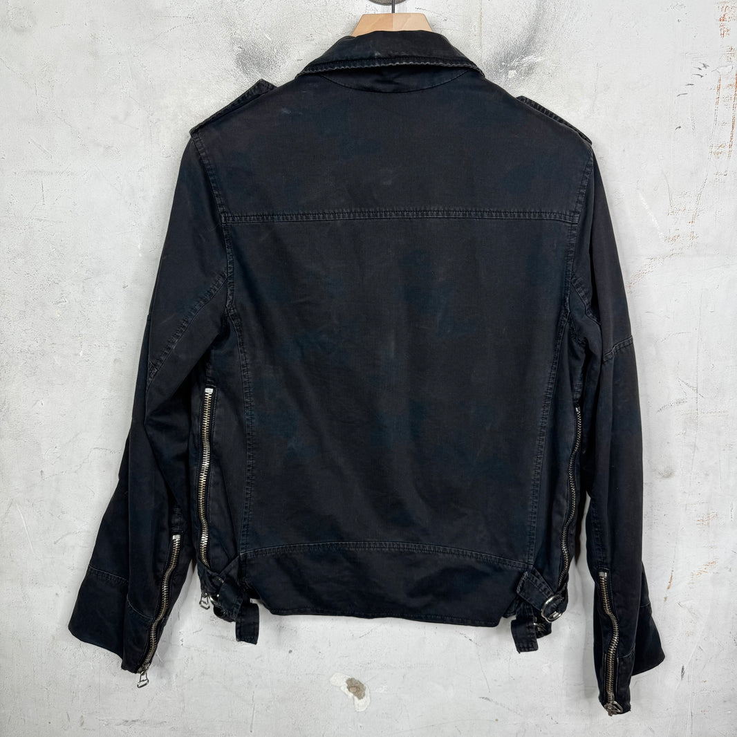 Balmain Fatigue Camo Military Parka