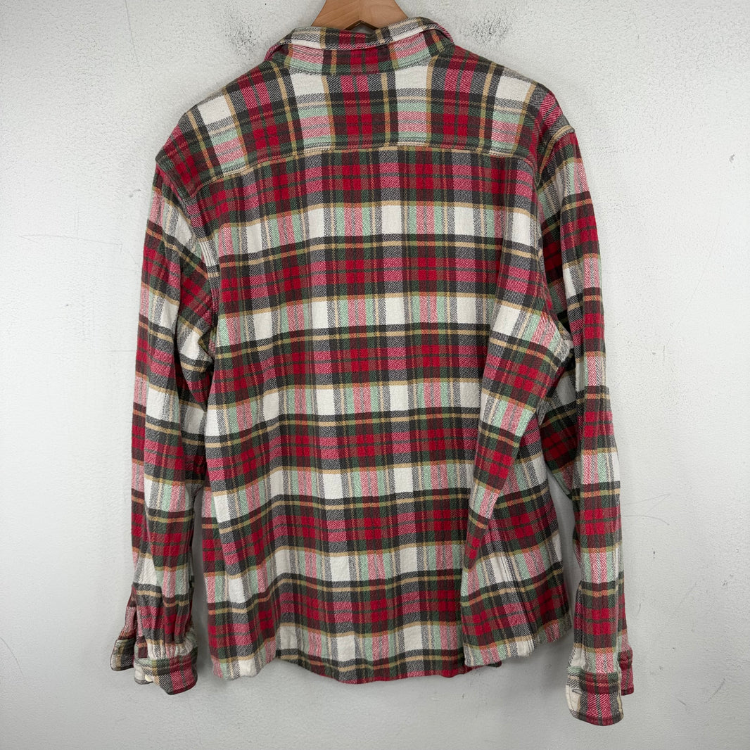 RRL Red/White Heavy Flannel