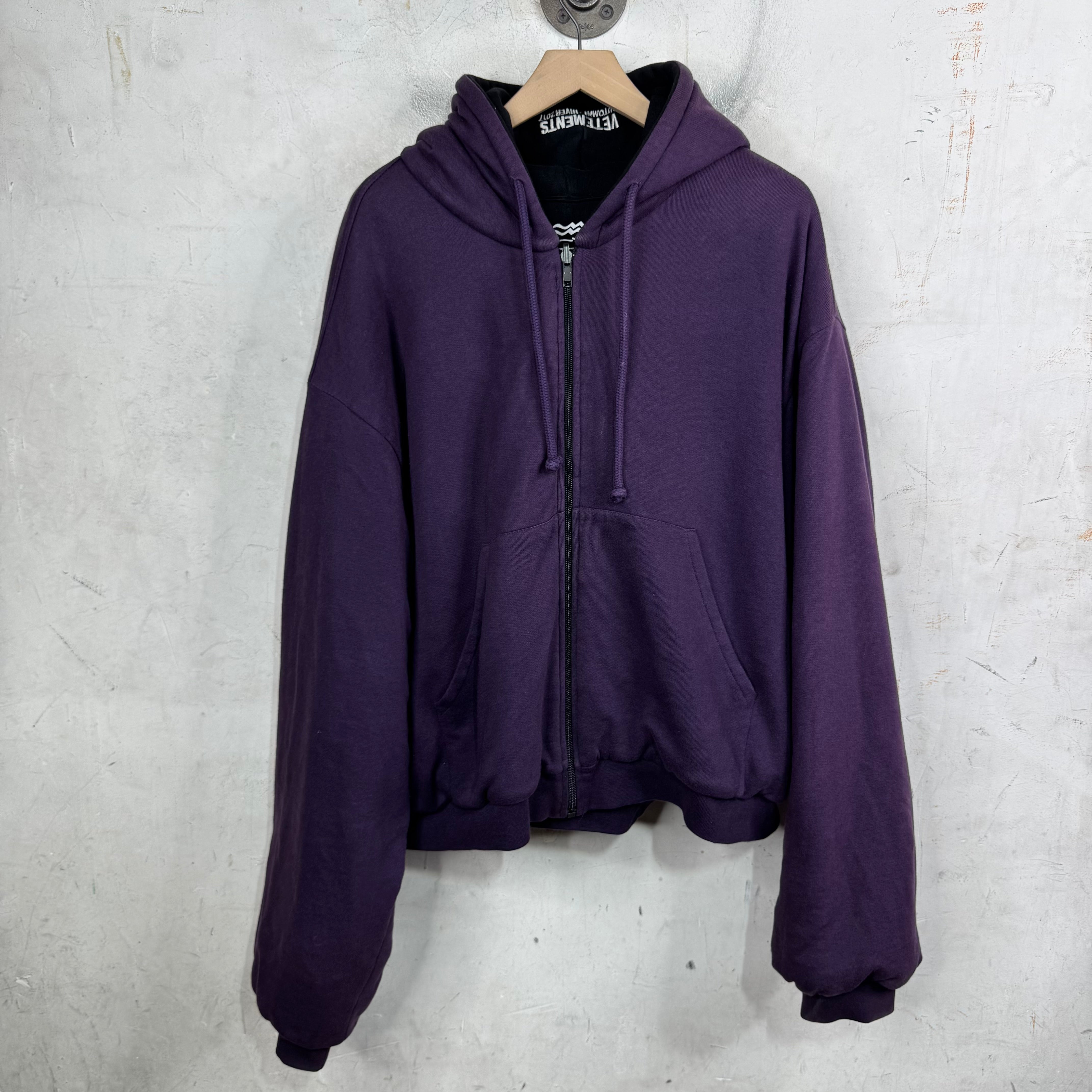 Vetements TFD Reversible Hoodie Bomber – www.Lukes.store Vetements TFD Reversible Hoodie Bomber – www.Lukes.store