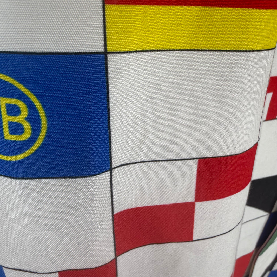 Balenciaga Flags Button Up Shirt