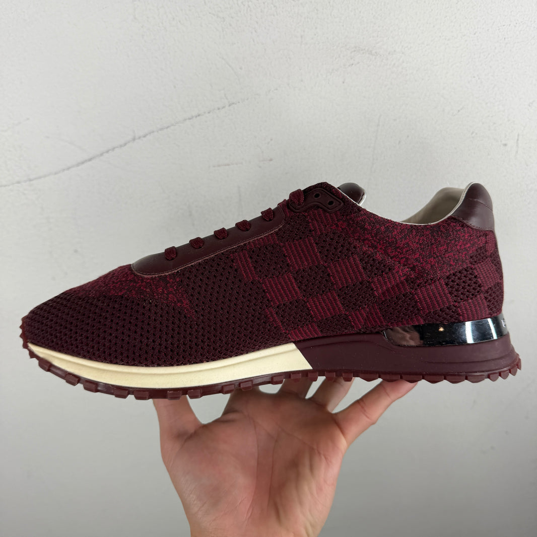 Louis Vuitton Maroon Run Away Sneakers