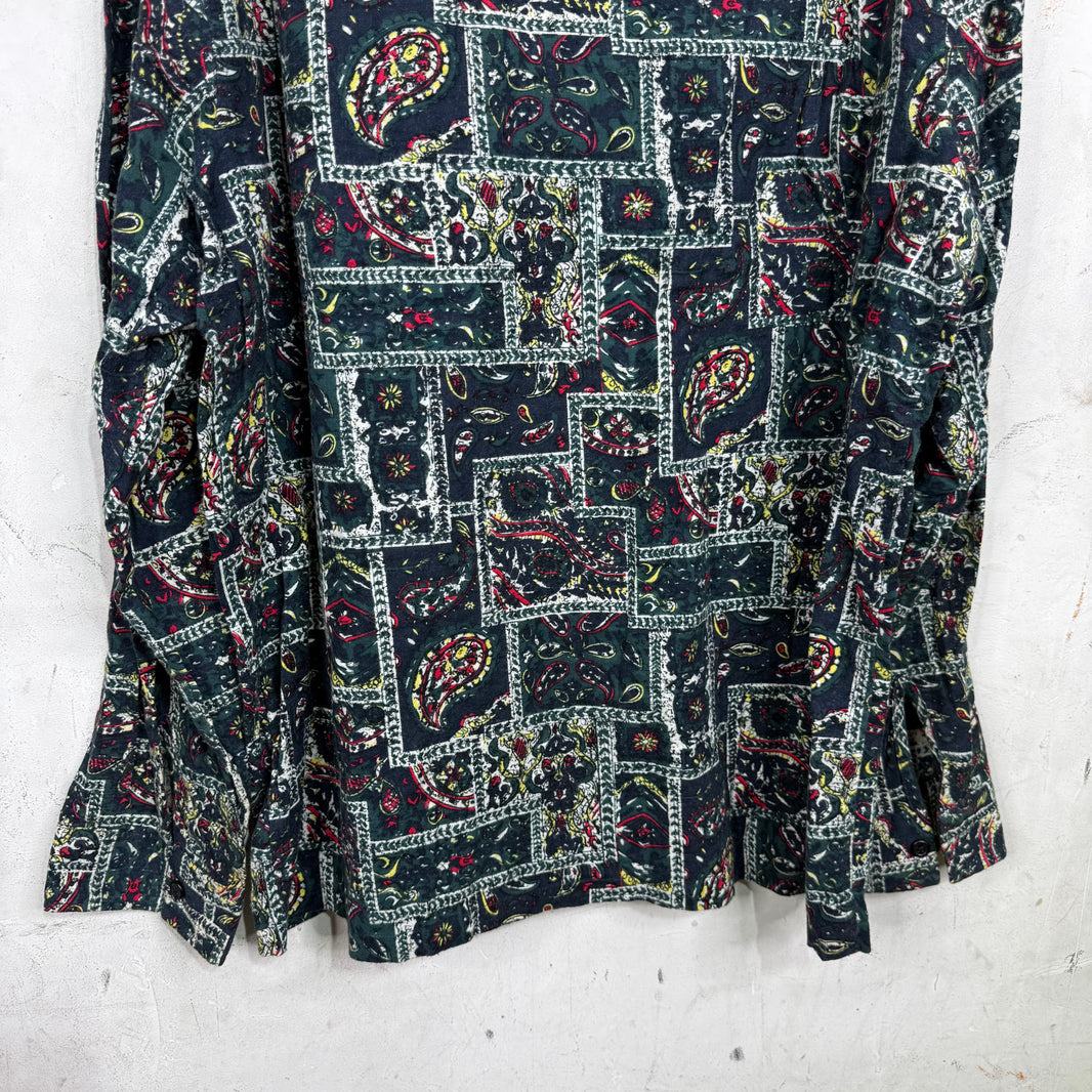 Supreme Paisley Zip Overshirt