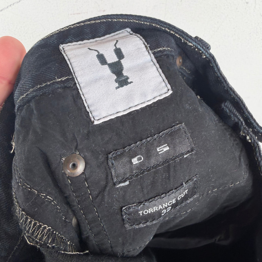 DRKSHDW Waxed Torrance Jeans