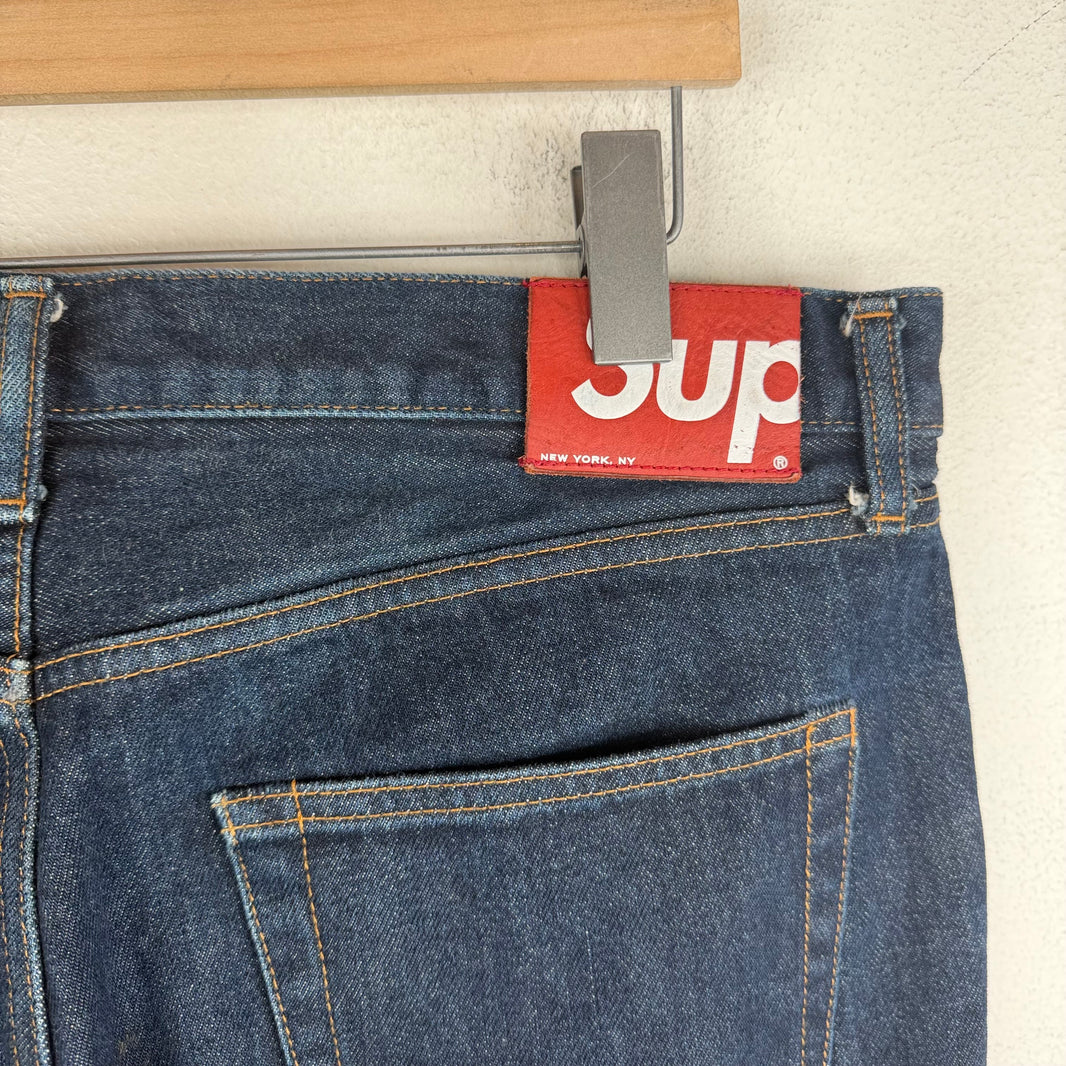 Supreme Selvedge Straight Leg Jeans