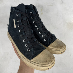 Balenciaga Distressed Paris Sneakers