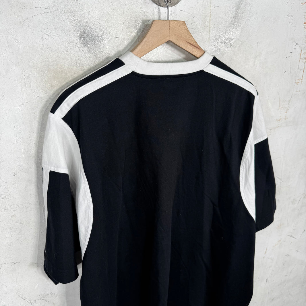 Balenciaga Black/White Sporty B Panelled T-Shirt